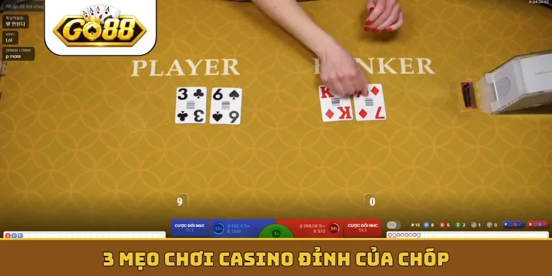 3 mẹo chơi casino đỉnh của chóp