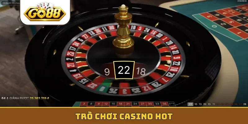 trò chơi casino hot