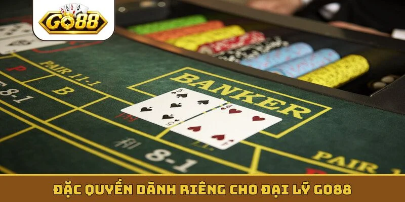 Đặc quyền dành riêng cho đại lý GO88
