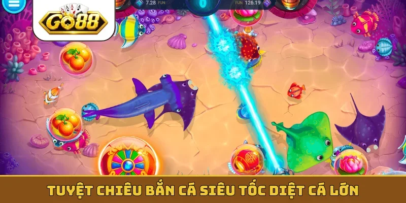 Tuyệt chiêu bắn cá siêu tốc diệt cá lớn